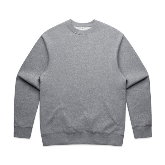 Relaxed Crew Neck Sweater Grey